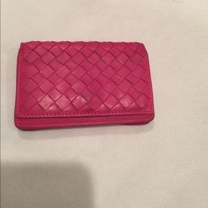 Bottega Veneta snap credit card case